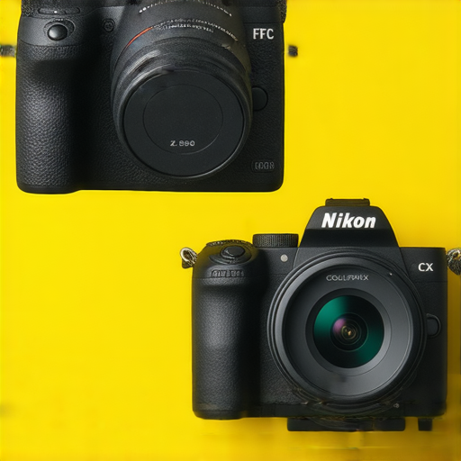 Nikon Z fc相機與Coolpix W300專業攝影機的展示，展現新科技及拍攝技巧，適合攝影愛好者學習與提升。