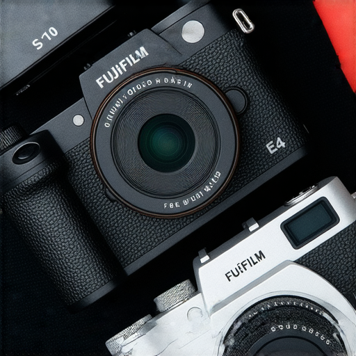 Fujifilm相機S10、M1、E4展示其創新設計與即影即有功能的特寫，呈現豐富色彩與高質感畫面，吸引攝影愛好者探索完美拍攝體驗。