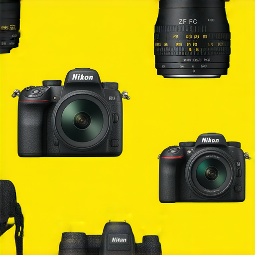 尼康相機系列展示，包括Z FC特色設計、W300防水性能及其他各類型相機，展現尼康在攝影領域的多樣選擇，適合不同需求與風格的攝影愛好者。
