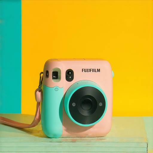 FUJIFILM即影即有相機展示，色彩鮮豔，捕捉瞬間的攝影魅力，探索全新攝影世界，完美平衡創意與技術，為您帶來美好回憶。