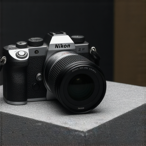 Nikon Z FC相機展示，聚焦於攝影技術，旁邊有W300和X系列相機，強調其隱藏魅力與專業性能，邀請觀眾探索更多專業服務。