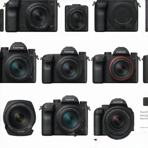 Fujifilm相機展示各式型號，捕捉精彩瞬間的功能，淺景深效果鮮明，適合探索攝影魅力，彰顯生活中的每一刻，讓回憶永存。
