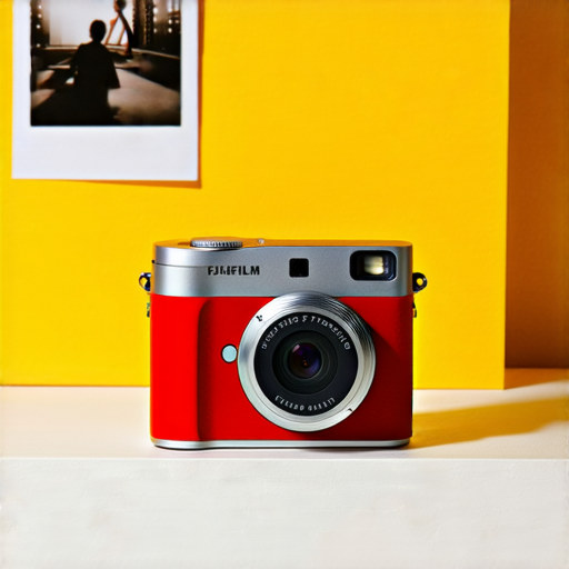 Fujifilm即影即有相機展示，突顯其獨特設計與功能，探索必備機型及專業服務的魅力，讓瞬間捕捉成為美好回憶。