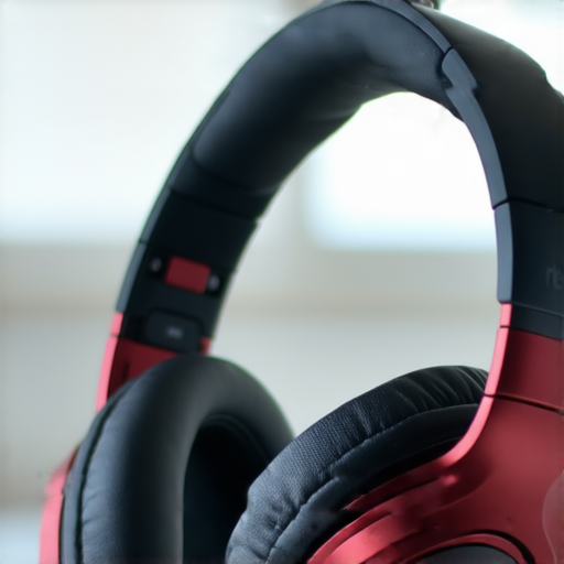 Beats耳機特寫，展現其獨特設計與高音質，背景模糊強調產品細節，傳遞專業音樂體驗的氛圍，探索極致聽感和專業服務的完美融合。