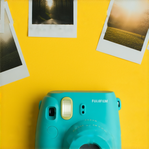 Fujifilm即影即有相機特寫，展現創意攝影旅程的樂趣，色彩鮮豔的照片呈現瞬間，讓每一次拍攝都充滿驚喜與回憶。