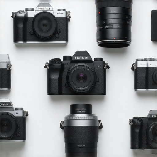 Fujifilm相機展示，特別介紹2024年最佳選擇及即棄相機，強調功能與設計，吸引攝影愛好者探索其魅力與性能。