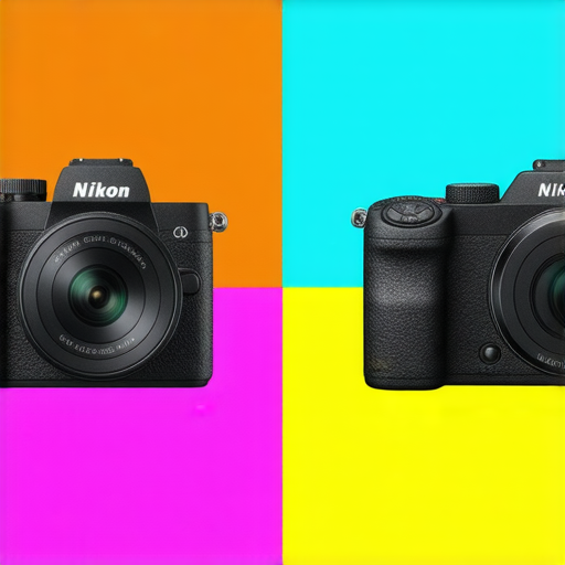 專業攝影師推薦的Nikon Z FC與Coolpix W300展示圖，揭示兩款相機的設計與性能，探索攝影新世界的潛力，吸引攝影愛好者的目光，展示獨特的拍攝風格與創意。