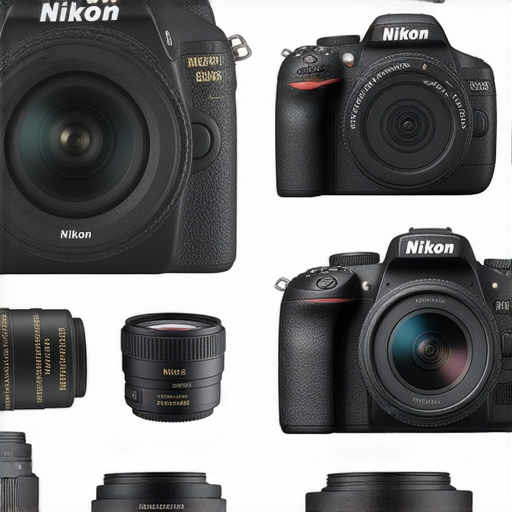 香港Nikon相機及鏡頭的最新價格揭示，展示多款熱門相機及專業鏡頭的特寫，吸引攝影愛好者探索更多專業服務和優惠信息。