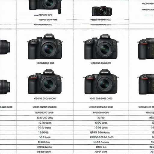 香港尼康相機價格比較圖，展示不同型號的價格範圍，並提供購買指南，包含保養建議和二手水貨選擇解析，幫助消費者作出明智選擇。