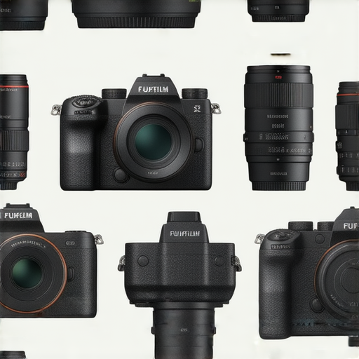2024年必備Fujifilm相機與鏡頭圖片，展示專業攝影服務及其多樣功能，深入解析各款設備的特色與應用，助您選擇理想攝影組合。