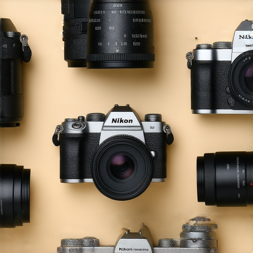 尼康Z FC相機與多款相機展示，突出其復古設計及現代功能，攝影愛好者探索拍攝技巧，提升攝影技藝，捕捉美好瞬間。