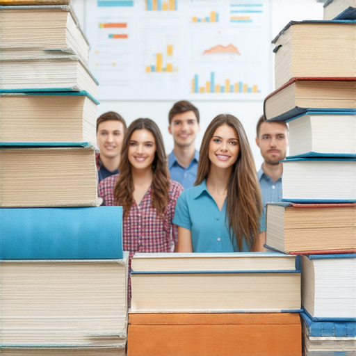 提升商業英語能力的有效商務英語課程介紹圖片，展示多位學員在學習中互動，背景有商務英語教材，強調語言能力提升以及商務溝通技巧。