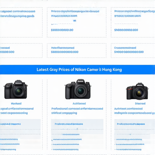 香港Nikon相機最新價格比較圖，展示水貨與正貨的價格差異，幫助消費者了解專業服務及選購建議，提升選購Nikon相機的信心，獲得最佳購物體驗。