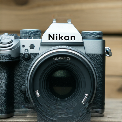 尼康Z FC相機側面特寫，展示其復古設計與現代技術結合，鏡頭清晰可見，傳遞出攝影魅力與實用性，適合街拍與旅遊攝影的理想選擇。