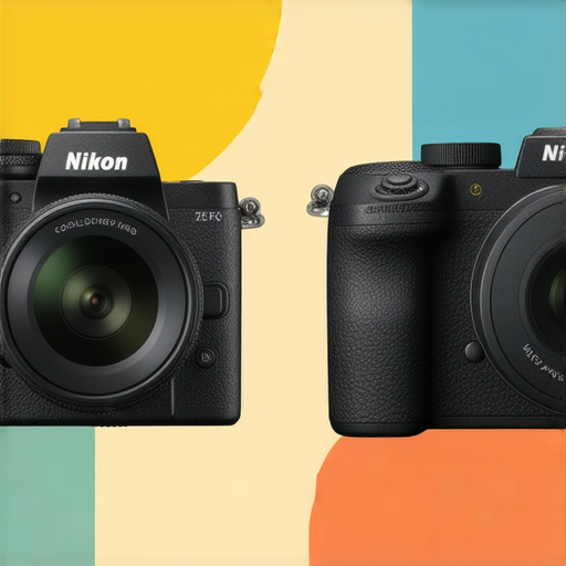 尼康Z FC與Coolpix W300攝影機展示，探索兩款相機的獨特功能與設計，提升攝影技巧，專業服務助你拍攝更精彩的作品。