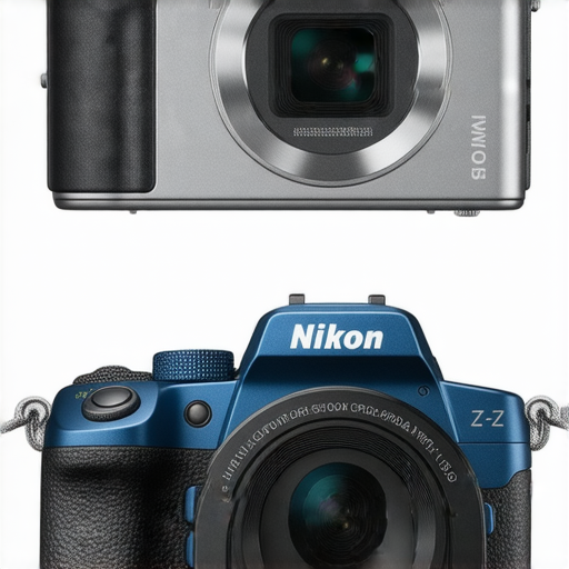 尼康Z FC與Coolpix W300攝影機的對比展示，探索兩款相機的特點和功能，專業攝影服務提升作品魅力，讓您的攝影創作更具吸引力。