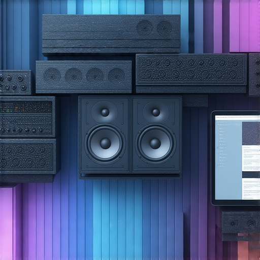 不信聽聲音的音響箱，專業服務展示升級音質的過程，背景為影音設備和音響技術，強調提升音響效果的秘密，吸引音樂愛好者的注意。