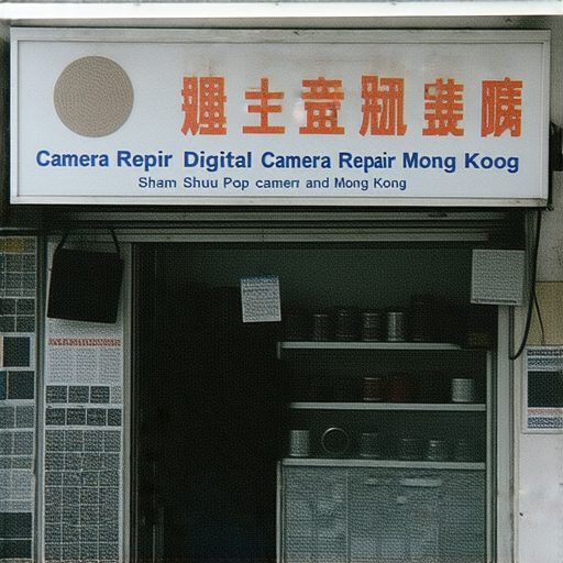 深水埗與旺角相機維修店的外觀，展示數碼相機維修推薦，專業技術及服務，適合愛好攝影的人士，學習數碼相機維修技巧的好去處。