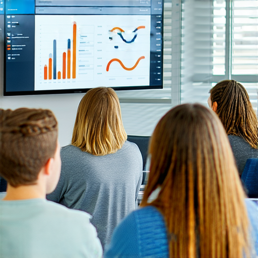 提升職場競爭力的商業英語課程與商務英語課程介紹，展示學員在積極學習環境中進行互動，強調實用英語技能與商務應用，助力職涯發展與國際交流。