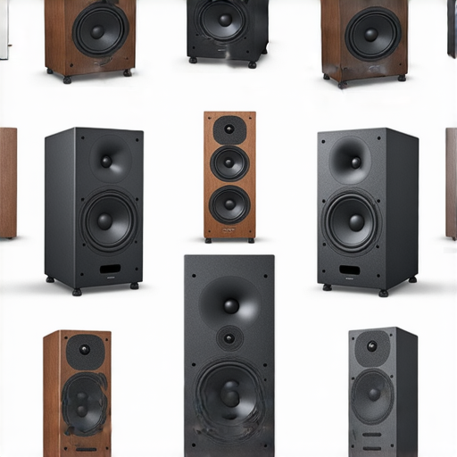 選擇適合的音響箱提升音樂體驗的圖片，展示不同型號音響箱的特點，顏色與設計各異，背景中有音樂設備，強調音質與使用場景，讓您進一步了解音響選擇的重要性。