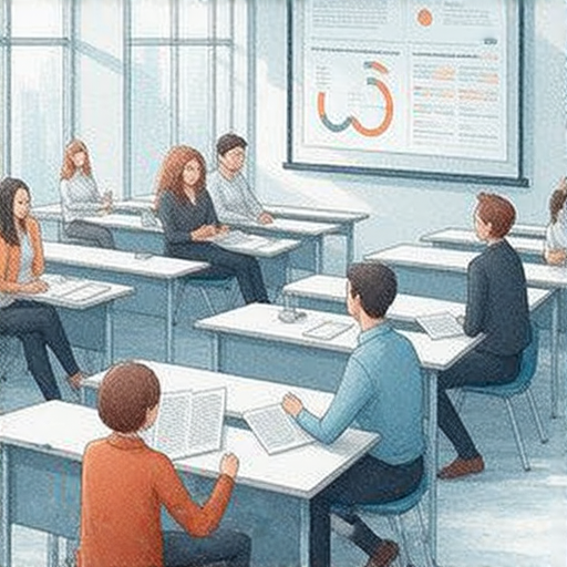 提升職場競爭力的商業英語課程與商務英語課程推薦，展示學習環境、教材、學習者互動，強調提升英語溝通能力與職場應用。