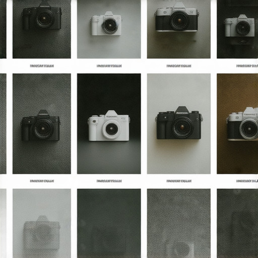 Fujifilm相機系列展示，包括即影即有型號和入門推薦選擇，特寫各型號設計、功能和拍攝效果，讓使用者全面了解Fujifilm相機的精彩世界。