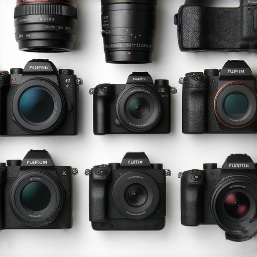 Fujifilm相機推薦，專業攝影裝備陳列，展示多款相機和配件，專業服務與攝影旅程並重，帶你探索全新攝影體驗。