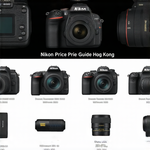 香港Nikon相機價格攻略圖片，展示最新型號和多款相機配件，幫助攝影愛好者輕鬆找到夢幻佳品，讓您了解市場價格和選購建議。