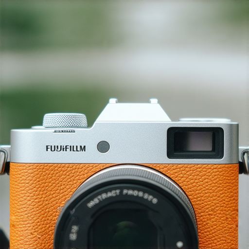 Fujifilm相機展示，擁有即影即有的特色，適合入門攝影者選擇，強調其便捷性與高畫質魅力，吸引攝影愛好者的目光。