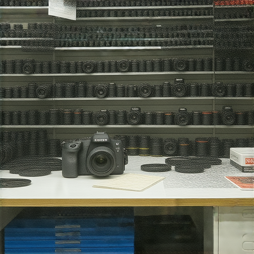 深水埗與旺角的專業相機維修中心，技術人員正在精心維修SONY和CANON相機，讓您的相機重獲新生，提供高品質服務與專業建議。