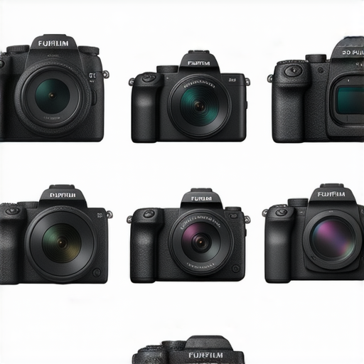 2024年最佳Fujifilm相機及其配件的比較圖，展示多款Fujifilm相機，配件搭配，適合專業攝影師及愛好者，探索最新科技與優化性能，立即了解推薦選擇。
