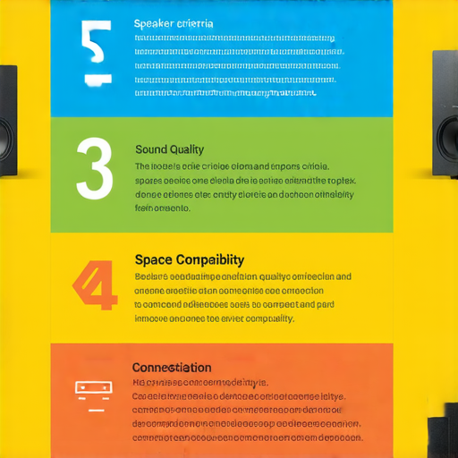 選擇音響箱的五大技巧圖解，涵蓋如何挑選適合的喇叭、音質評估、空間適配及連接方式，幫助提升音響系統的整體表現，讓你享受最佳音質。