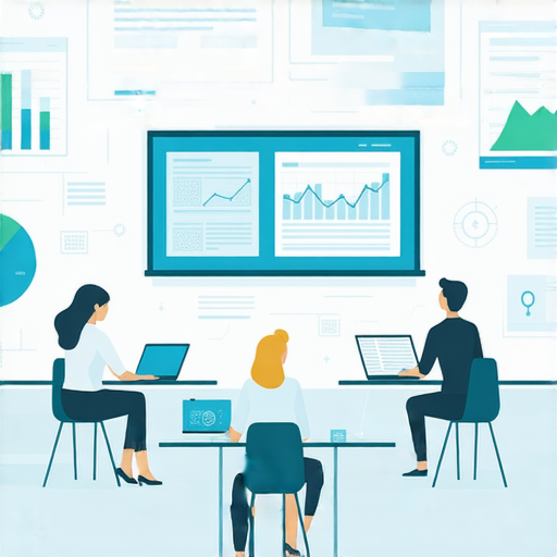 提升職場競爭力的商業英語課程與商務英語課程選擇，展示專業學習環境，學員參加互動教學，強調商業英語技能的重要性，適合職場晉升需求。