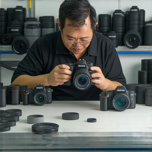 深水埗和旺角的專業相機維修服務，技術人員正在檢查數碼相機，確保客戶設備恢復最佳性能，讓您的相機重現輝煌，立即了解服務詳情。
