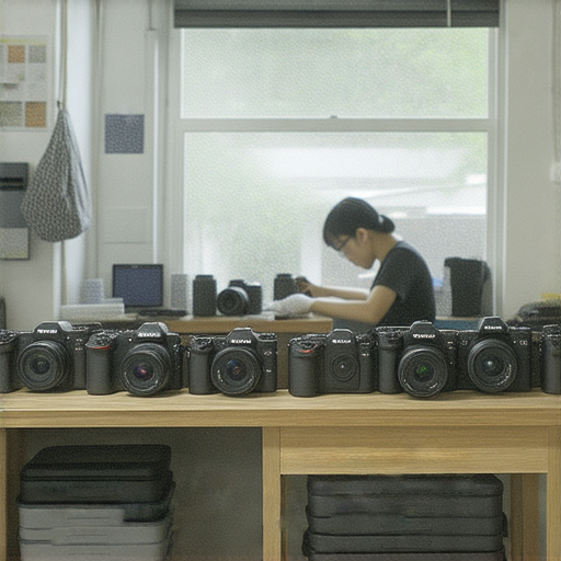 深水埗與旺角相機維修專家提供SONY與CANON品牌的專業維修服務，客戶可立即預約，輕鬆重拾攝影樂趣的氛圍與服務畫面。