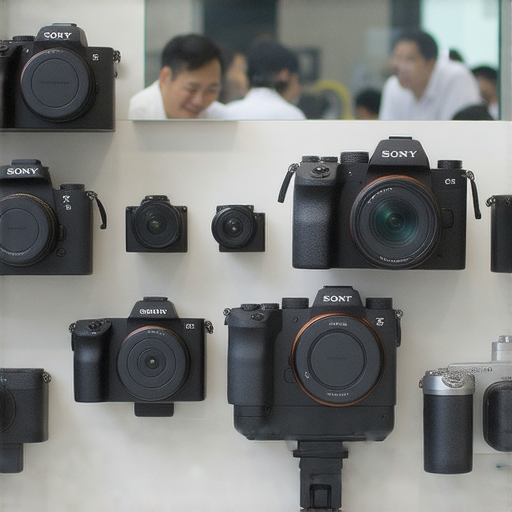 香港頂尖相機維修中心內部，技術人員專業維修SONY與CANON相機，設備齊全，顧客滿意的笑容，探索高效的相機維修服務，體驗專業技術。