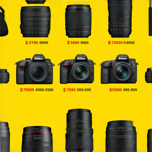 香港Nikon相機價格及購買指南，展示多款Nikon相機和鏡頭，並附上電池和鏡頭的保養技巧，提供攝影愛好者實用資訊，幫助選擇合適的設備和維護方式。
