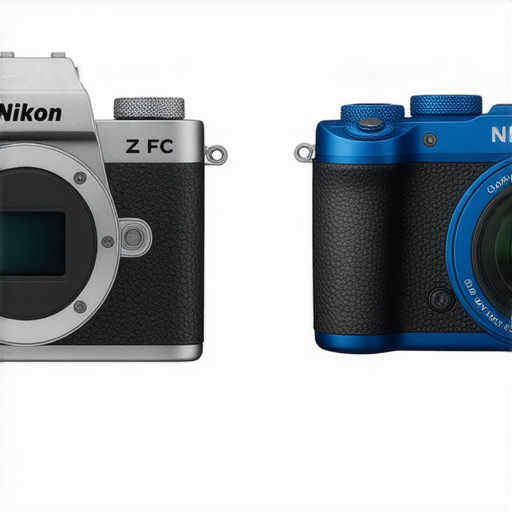 探索攝影新境界的Nikon Z FC與Coolpix W300兩款相機對比圖，展示它們在設計、功能及拍攝效果上的顯著差異，揭示專業攝影秘訣，提升攝影技巧。