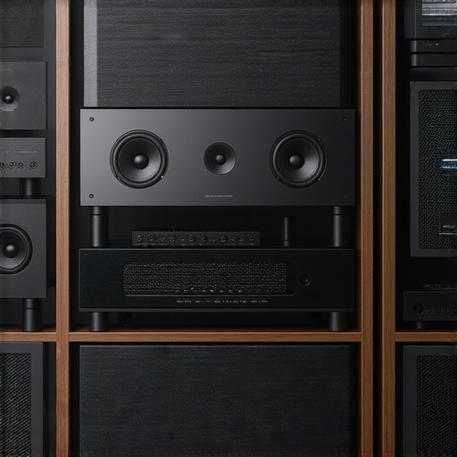 揭開音響箱的秘密，展示專業音質提升技巧，圖片中包含音響設備、調整設備以及專業服務的視覺元素，吸引音響愛好者探索音質改善方案。