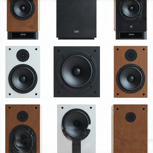 提升音質的秘密武器選擇理想音響箱的圖片，展示多種風格和型號音響箱，強調音質提升的關鍵選擇，適合音樂愛好者和音響發燒友的理想搭配。