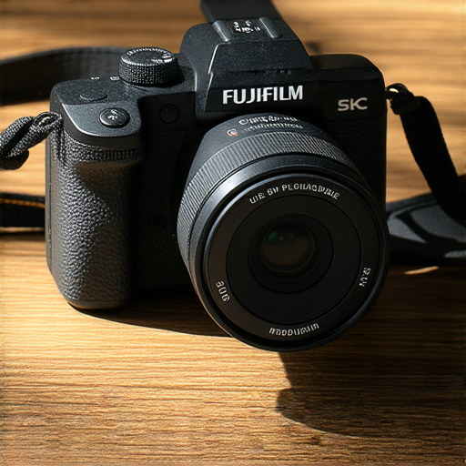 Fujifilm相機展示，捕捉瞬間魅力，探索每一刻的美好，色彩鮮豔，設計精美，適合旅行和日常拍攝，讓記憶永恆定格，彰顯攝影藝術。