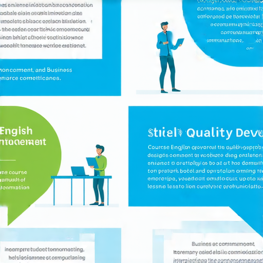 提升職場競爭力的商業英語課程與商務英語課程報名資訊圖，展示專業學習環境、課程特色與學員收益，幫助您提升職場技能，增強商務溝通能力。