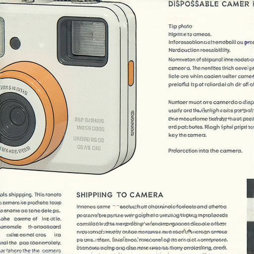 傻瓜相機介紹，展示托運方式、拍照次數和重複使用關鍵資訊，內容清楚易懂，讓使用者輕鬆掌握傻瓜相機的使用技巧和注意事項。