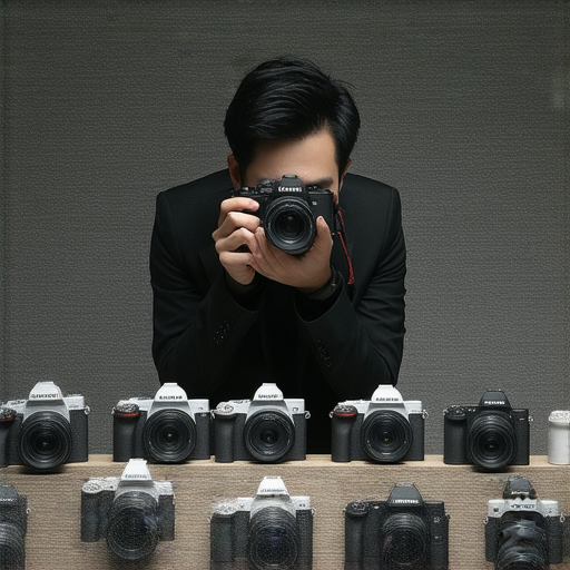 即影即有的Fujifilm相機展示，呈現攝影之旅的魅力，專業服務吸引攝影愛好者，手握相機捕捉美好瞬間，體驗高品質影像。