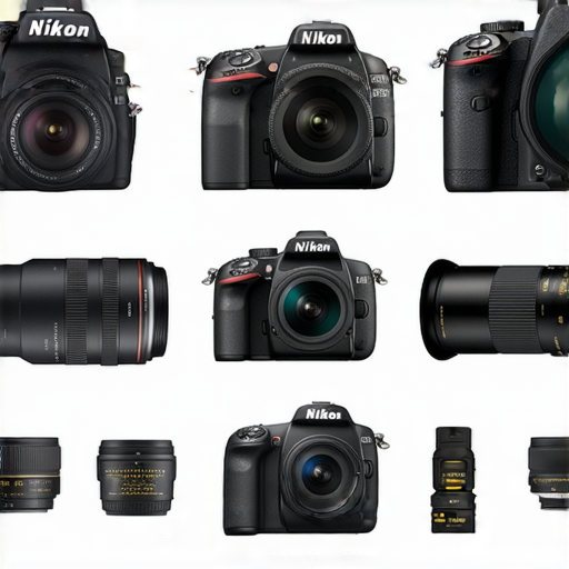 香港Nikon相機及鏡頭限時特惠圖片，顯示多款專業相機及鏡頭，強調驚爆價格與促銷信息，吸引顧客立即探索專業服務，提升攝影體驗。