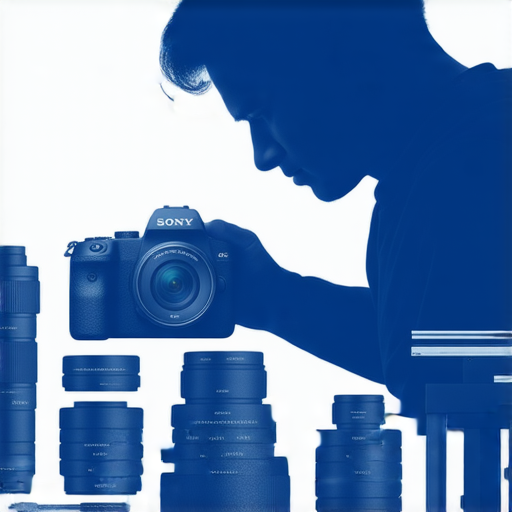 深水埗和旺角專業相機維修中心的標誌，顯示維修服務的專業性，資深技師正在檢查SONY和CANON相機，幫助拯救拍攝回憶，帶來卓越的拍攝經驗。