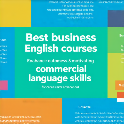提升商業英語能力的最佳商務英語課程選擇的視覺圖，展示多樣化的學習資源和課程內容，突顯有效提升商業溝通技能的重要性，助您在職場中脫穎而出。
