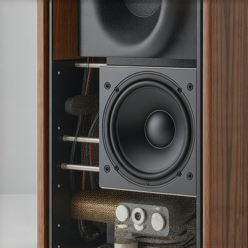 專業音響箱的內部結構展示，提高音質的技巧和服務，音響愛好者探索音響系統提升的秘訣，音質提升建議和專業方案，揭開音響箱的秘密。