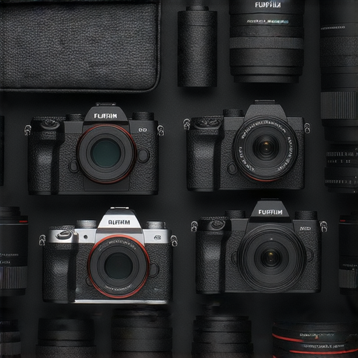 探索2024年最推薦的Fujifilm相機與配件展示，包含各型號相機、鏡頭與攝影配件，適合專業攝影師選擇的優質裝備。