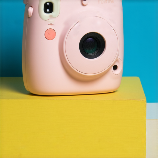 Fujifilm即影即有相機展示，特色設計與色彩，捕捉瞬間的美好，適合新手入門攝影的理想選擇，帶來獨特的攝影體驗與創意表達。